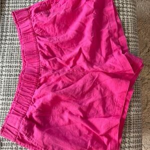 Sonoma Women's Vibrant Pink High Waist Shorts